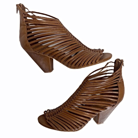 Jeffrey Campbell Ibiza Gladiator Heeled Sandals - Picture 1 of 7